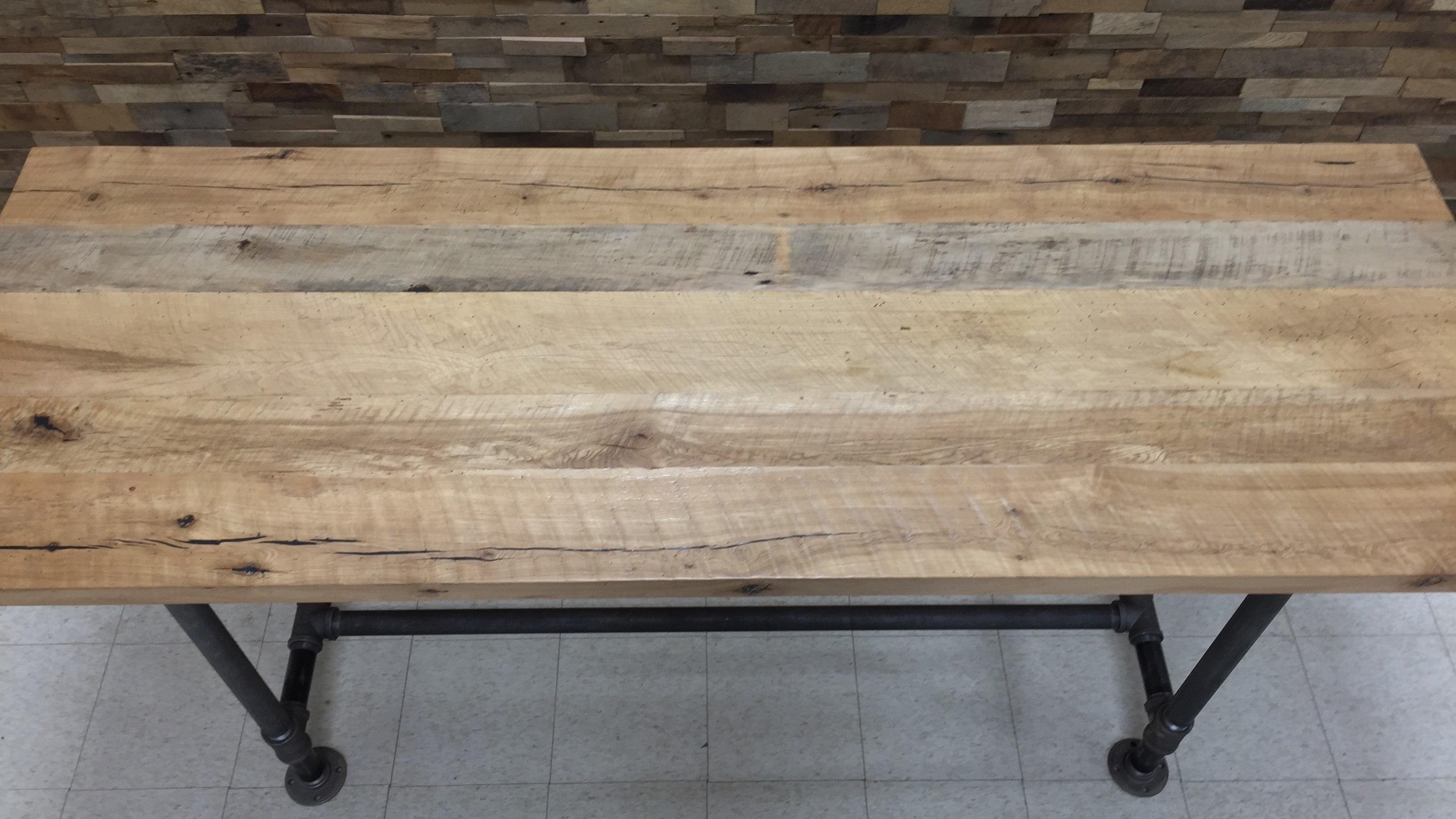Project Spotlight - Custom Tables with Reclaimed Barn Wood – The ...