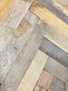 Herringbone Flooring Patterns by The Vintage Wood Floor Company