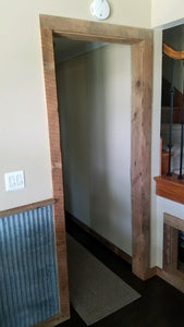 Rough Sawn Antique Reclaimed Barn Wood Trim by The Vintage Wood Floor Company
