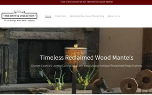 Get your Corbels and Mantels from our Mantel Collection by The Vintage Wood Floor Company