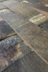 How to Install Reclaimed Wine Barrel Stave Wall Panels from the Antique Barrel Collection