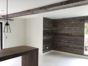 Antique Reclaimed Barnwood Box Beams by The Vintage Wood Floor Company