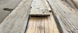 Hand Hewn Beam | Sample by The Vintage Wood Floor Company